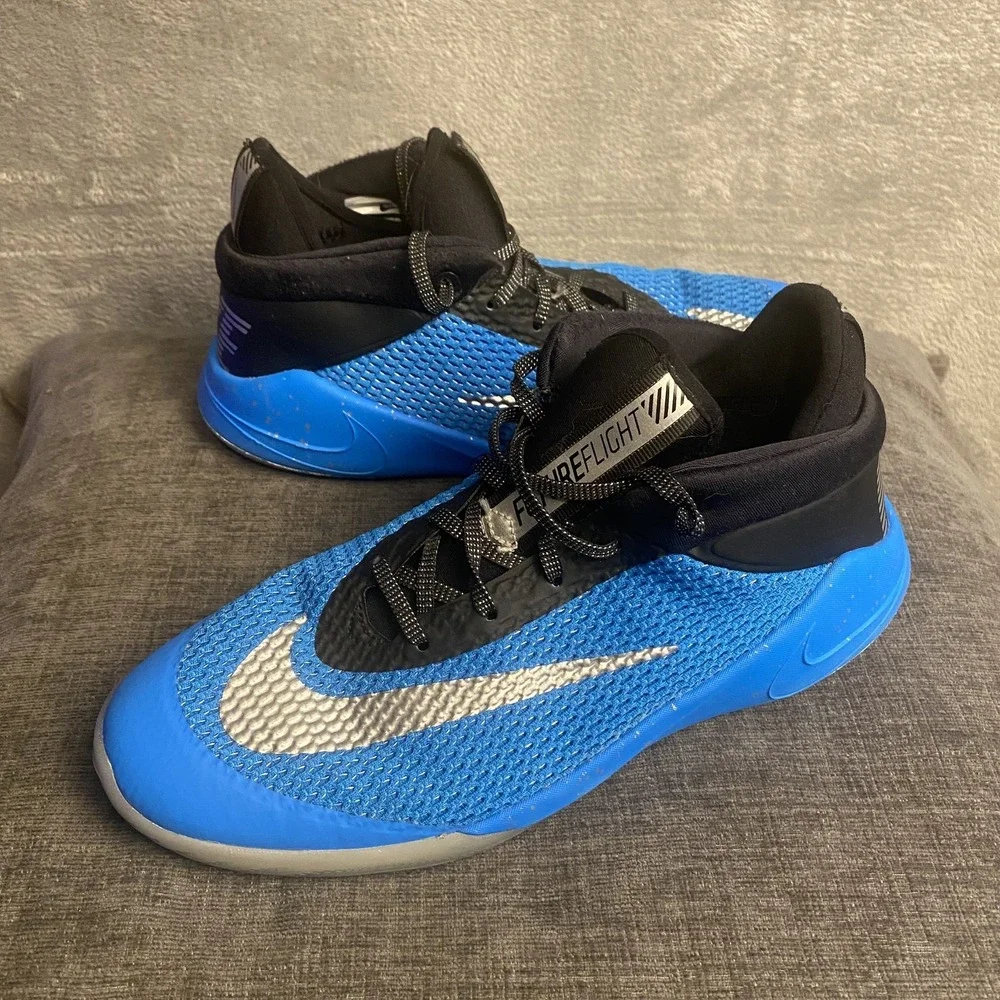 Nike Youth 6.5Y AH3430-400 Blue Future Flight Basketball Shoes